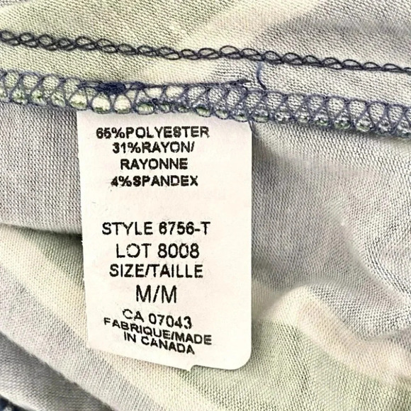 Poison Ivy Green & Blue  Back Tie Wrap Crop Top - Picture 7 of 8